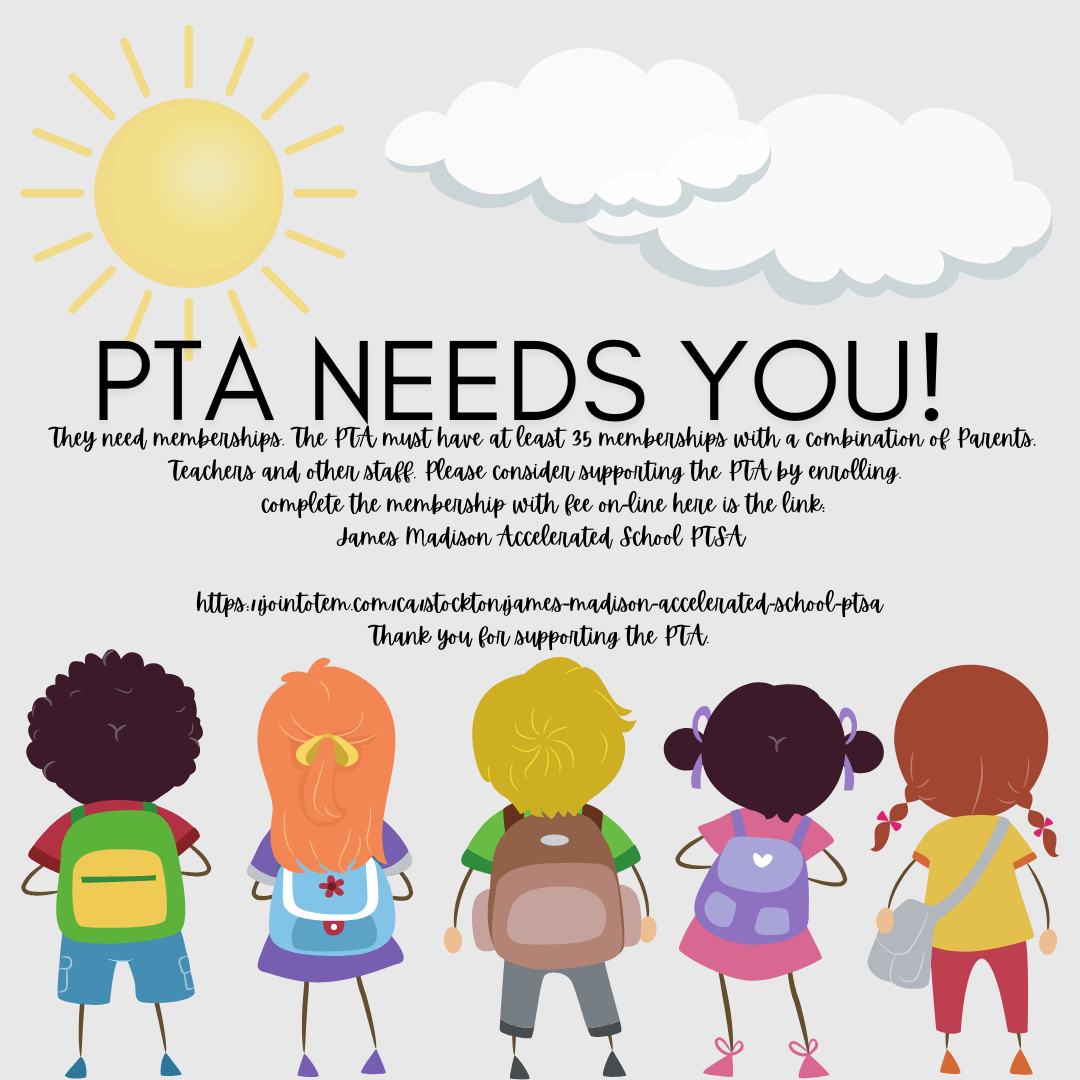  Join PTA Here! 